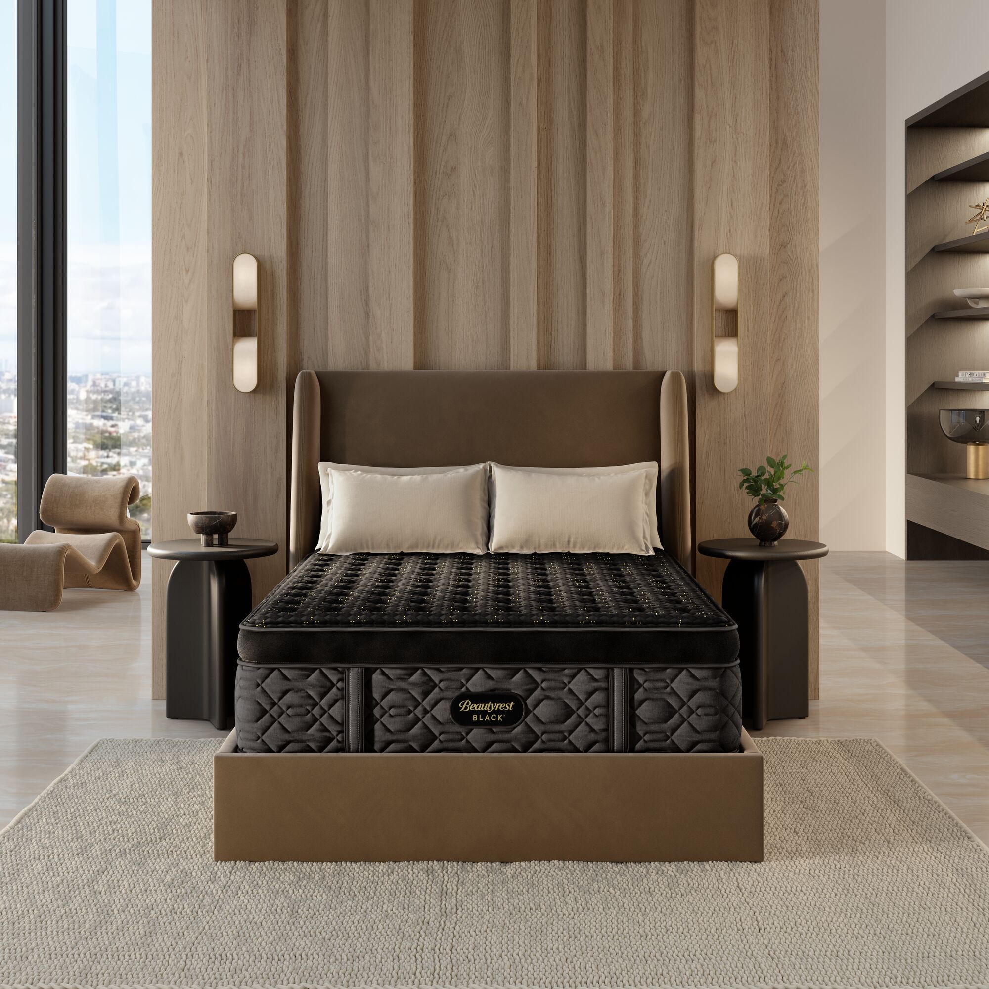 Beautyrest Black Series Four 17.5in Firm Pillow Top Mattress Image