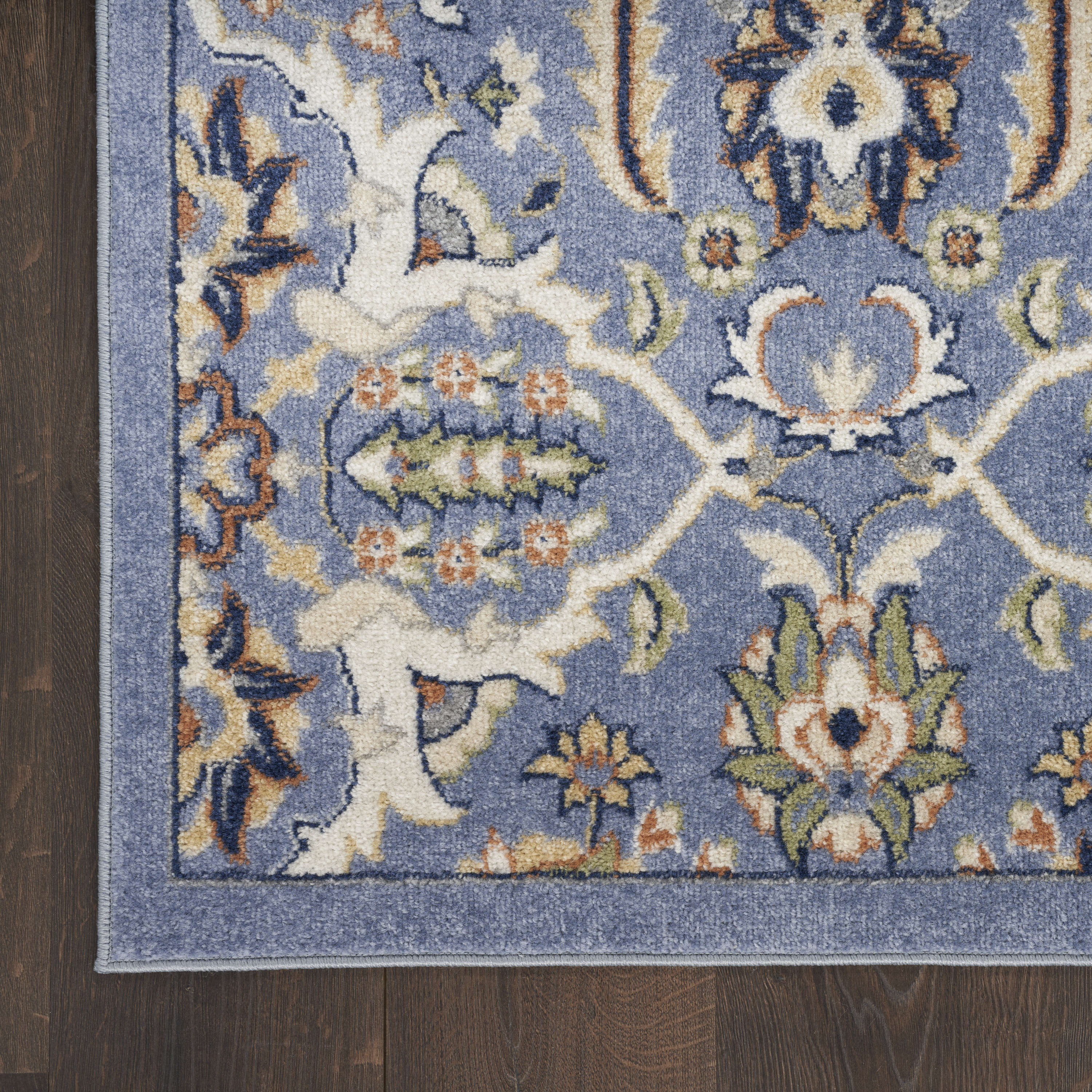 Allur Light Blue Area Rugs Image