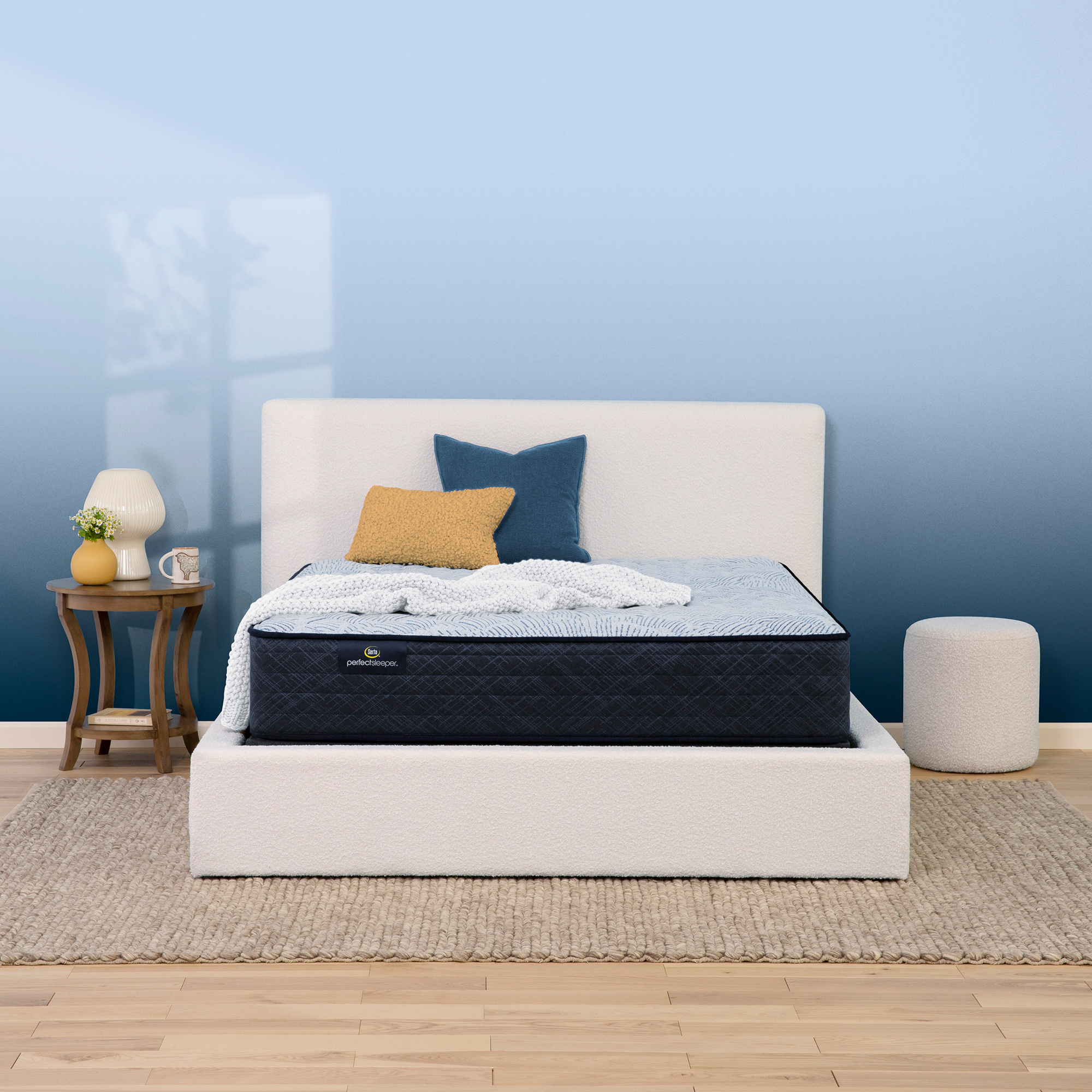 Perfect Sleeper Blue Lagoon Nights 12in Firm Mattress Image