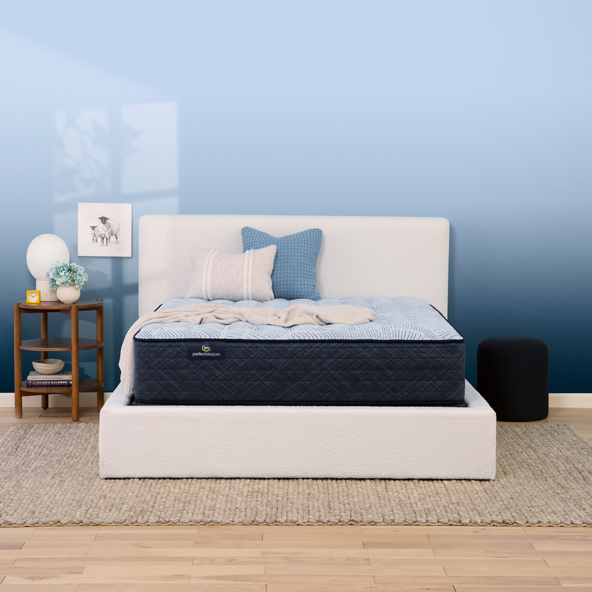 Perfect Sleeper Blue Lagoon Nights 13.5in Medium Mattress Image