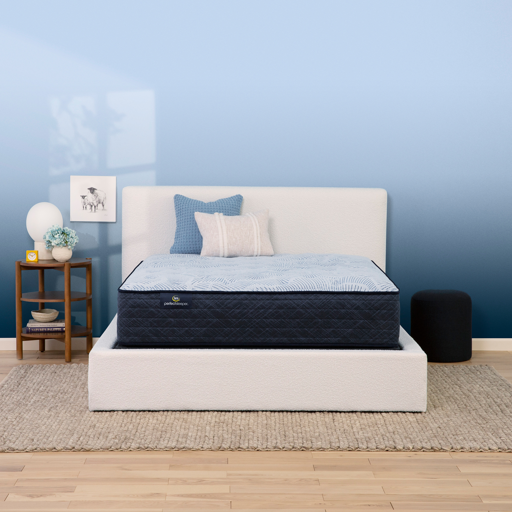 Perfect Sleeper Blue Lagoon Nights 13.5in Plush Mattress Image